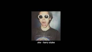 she - harry styles || speed up