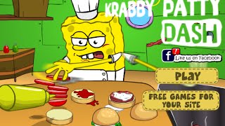 Spongebob Squarepants Krabby Patty Dash games for kids gry dla dzieci screenshot 4
