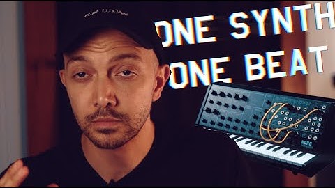 Making A Track Only Using The Korg MS20 - Mini vs iMS20 Shootout