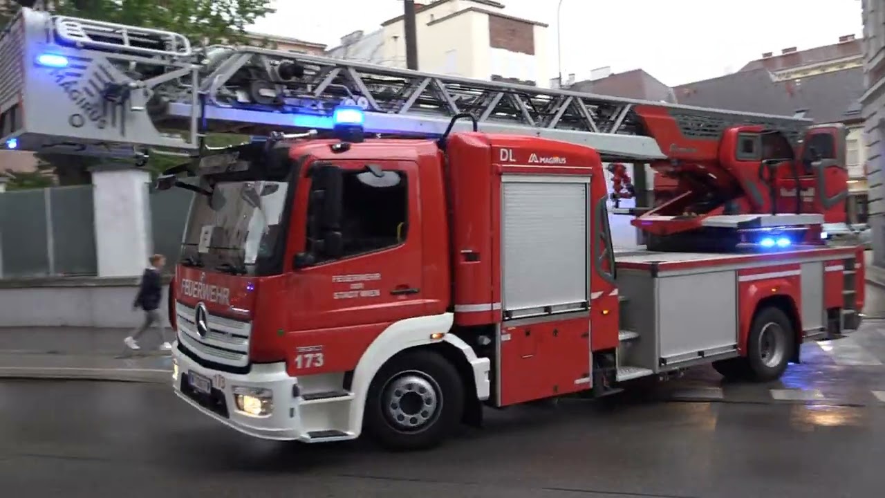 Berufsfeuerwehr Wien (Zusammenschnitt)