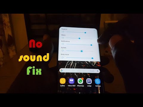 Fix No Sound or Audio Problems on the Galaxy S8