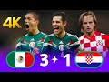 المكسيك كرواتيا مباراة من الحجم الكبير كأس العالم 2014 وجنون رؤوف خليف جودة عالية 4k 