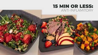 15 Minute Meals or Less: 3 Anti-Inflammatory Recipes