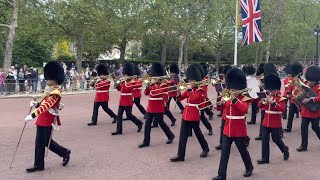 Band of the Irish Guards March to Buckingham Palace