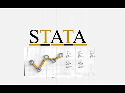 How to create a trend line graph in STATA software