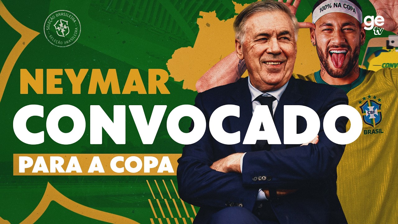 CONVOCAÇÃO DA SELEÇÃO BRASILEIRA PARA A COPA DO MUNDO 2026 E COLETIVA COMPLETA DE ANCELOTTI | ge tv