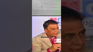 Sunil gavaskar 😟 talking about his experience with Vivian Richards || #shorts #cricket