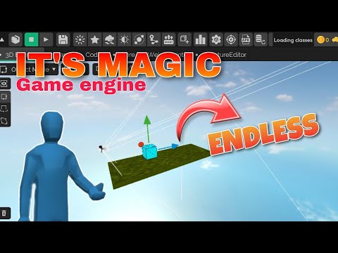 Endless Platform In It's Magic Game Engine || It's Magic Game Engine Tutorials 😎