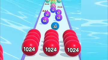 Ball Run 2048 - Max All Level 49 New Update Android walkthrough !