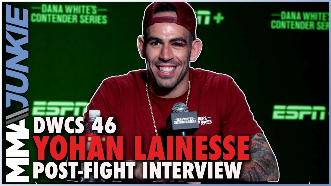 Yohan Lainesse: 'You've seen nothing yet' after winning via knockout | DWCS 46