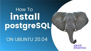 how to install postgresql on ubuntu 20.04