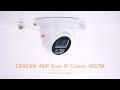 CARCAM 4MP Dome IP-Camera 4067M / Купольная IP-камера с функцией POE
