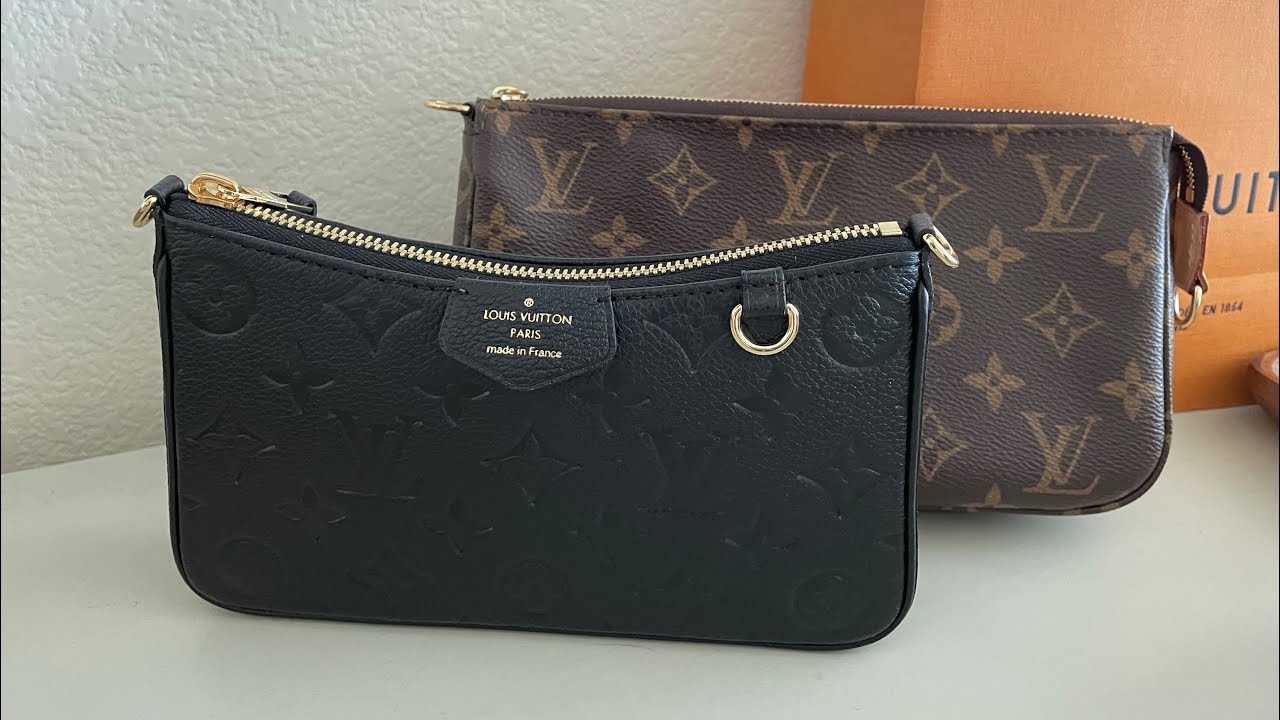 LOUIS VUITTON EASY POUCH ON STRAP WHAT FITS INSIDE & REVIEW