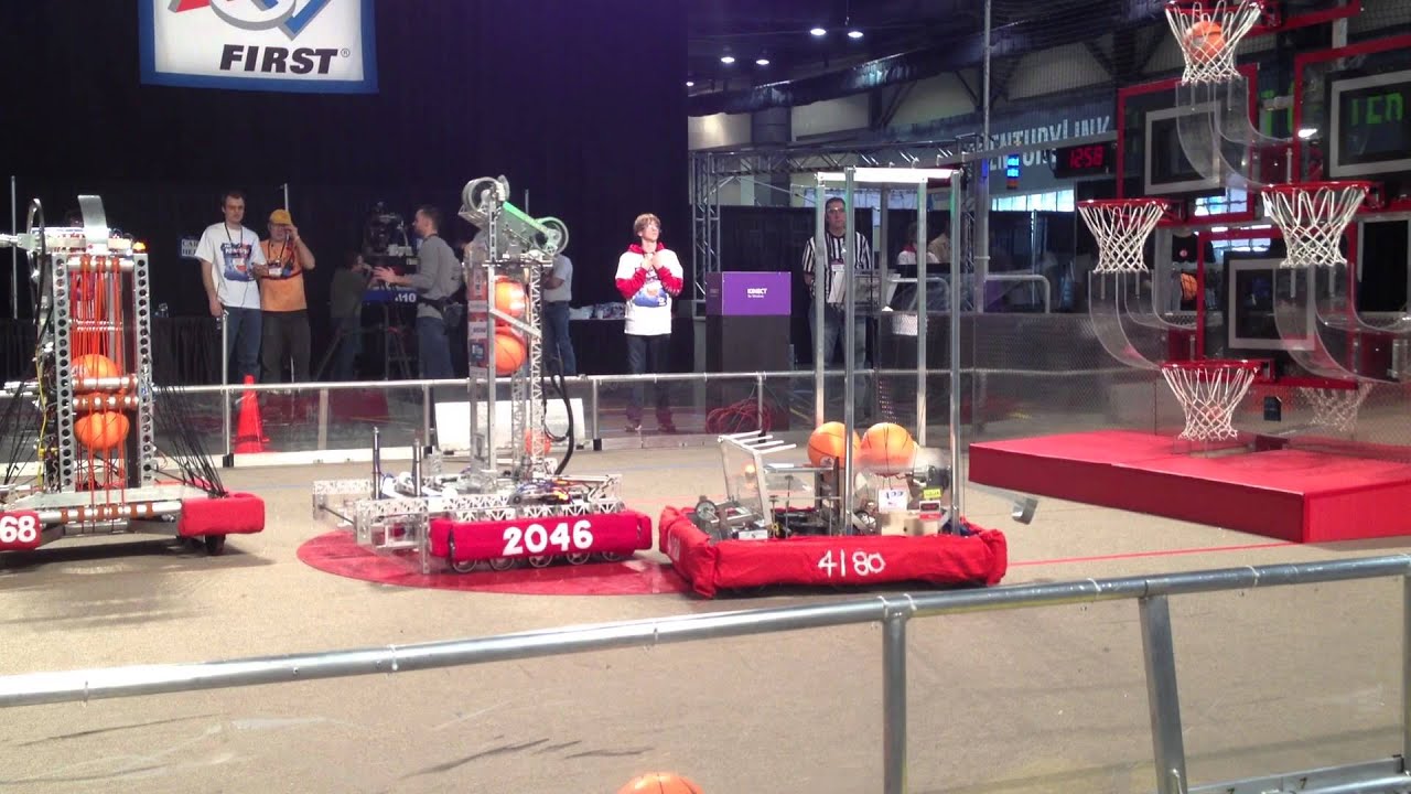 FRC 2012 Rebound Rumble - Practice Match #7 (Seattle Regional) - YouTube