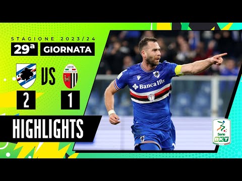 Sampdoria vs Ascoli 2-1 | La Samp vince e aggancia il treno playoff | HIGHLIGHTS SERIE BKT 2023-2024