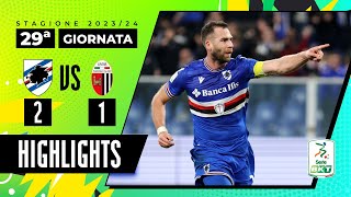 Sampdoria vs Ascoli 2-1 | La Samp vince e aggancia il treno playoff | HIGHLIGHTS SERIE BKT 2023-2024