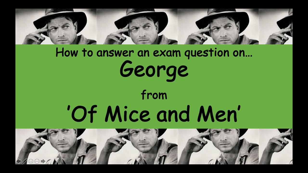 How Does George Milton View The World