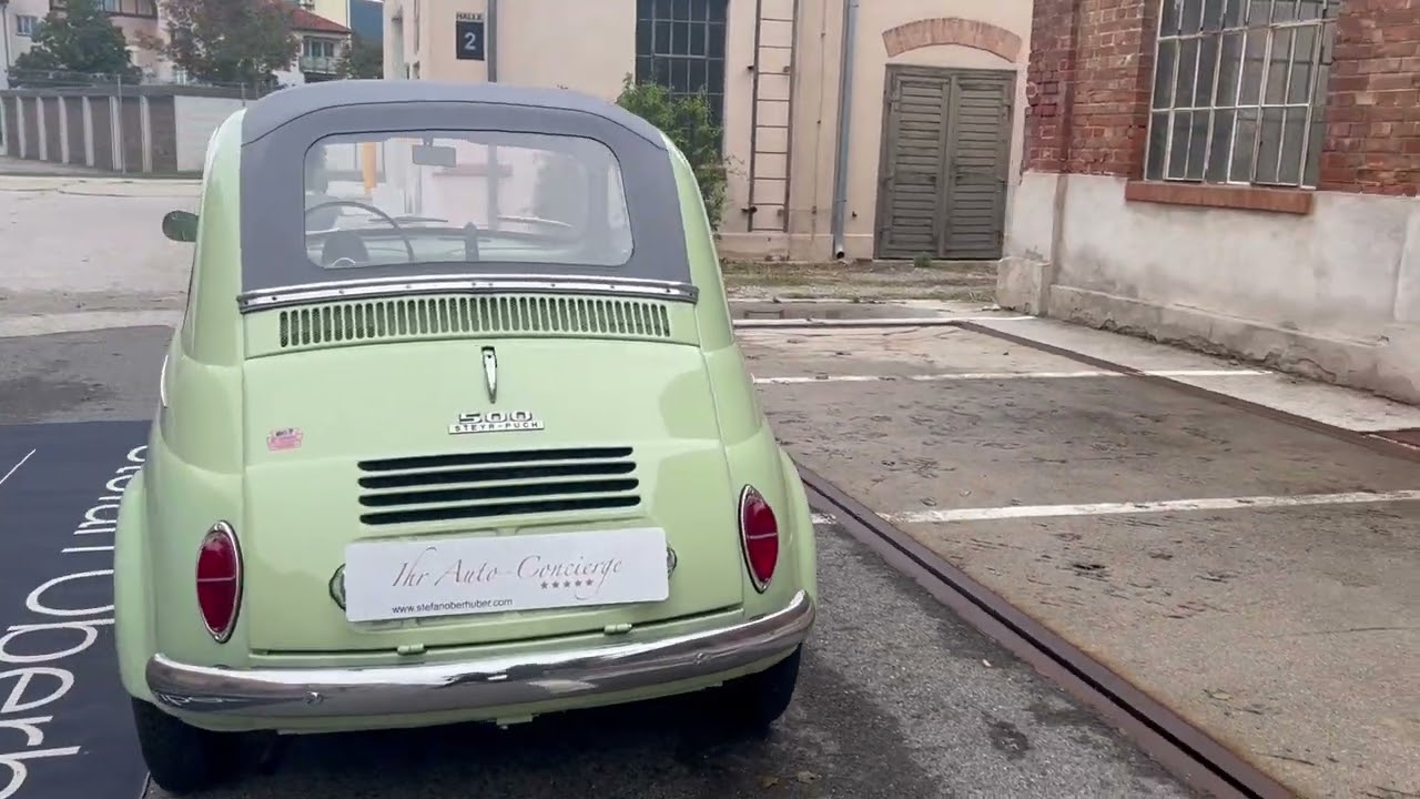 SOLD! 1958 Steyr-Puch 500 in Top-Zustand