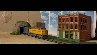 Athearn Ge Ac-4400 Union Pacific 6839 With Center Beam Cars