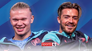Jack Grealish and Erling Haaland INTERVIEW each other!
