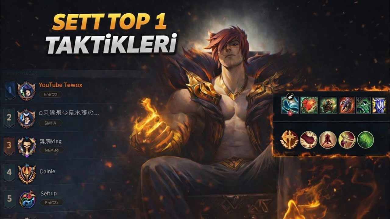 BU VİDEODAN SONRA SETT İLE LANE KAYBETMİYECEKSİNİZ!!!  - LoL Wild rift 