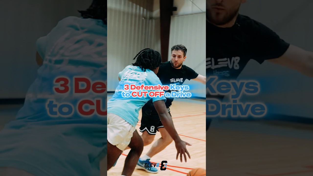 3 Defensive Keys to help CUT OFF DRIVES🔑 