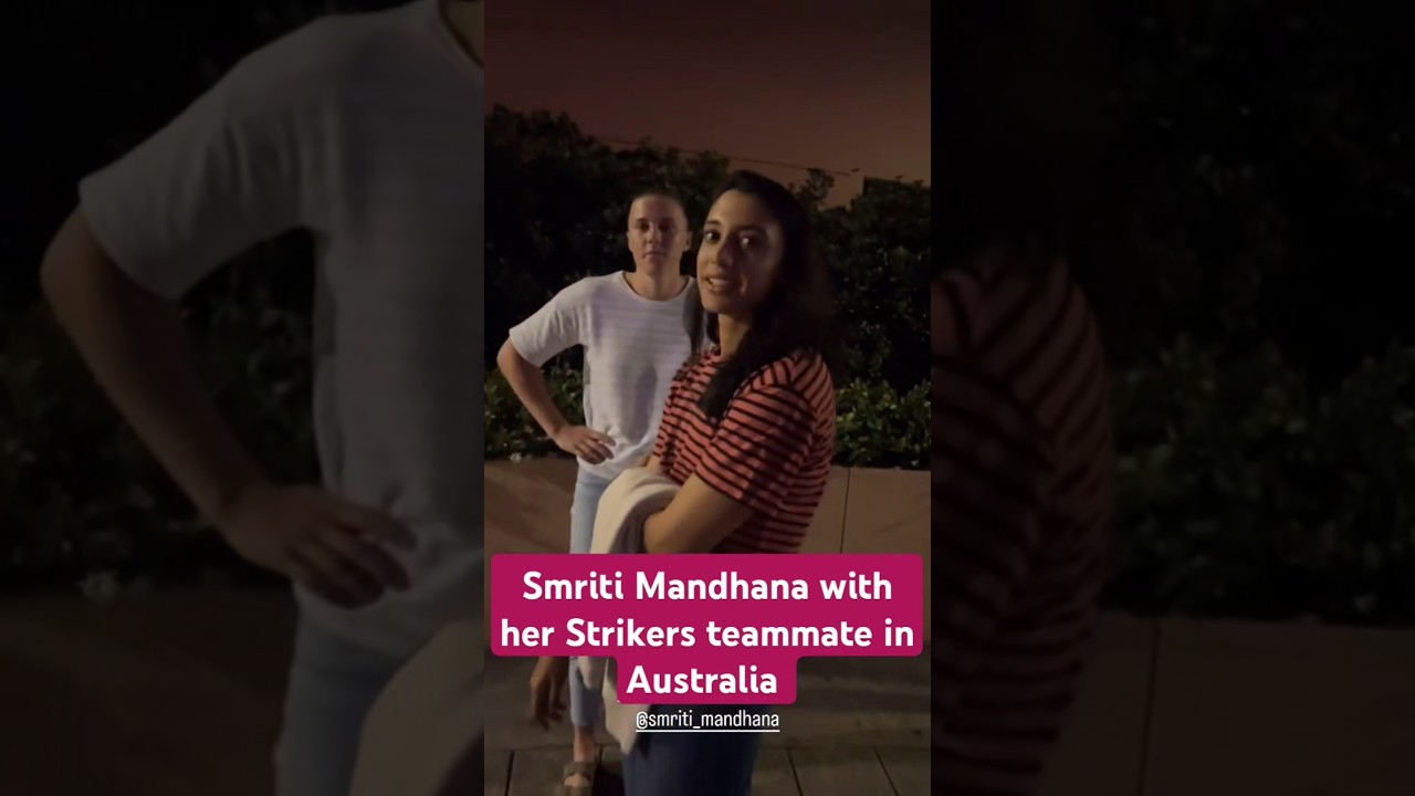 Выходной у Смрити Мандханы в Австралии 🔥 