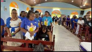 Funeral of Johnson Abraham, also known as DJrockit, age 39, of Antrizle, who departed this life on T