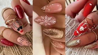 Christmas Nails 2023️ Best Nail Art | WINTER Nail ART design | Simple Nail Art Ideas  #661