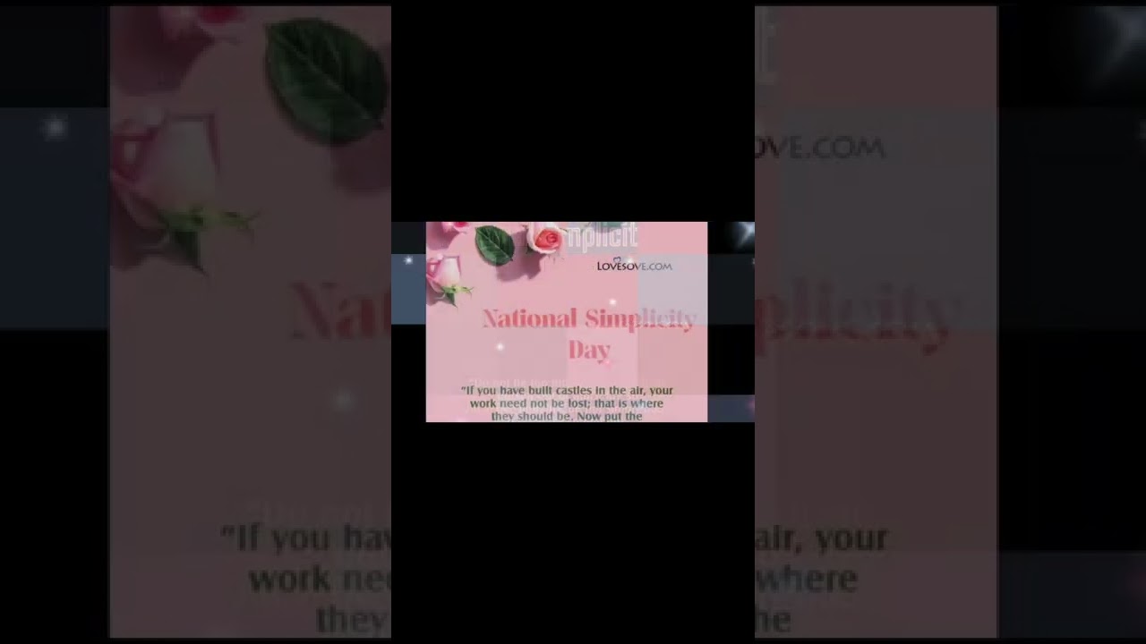 National simplicity day whatsapp status video || Day status ||Cute Teddies vlogs