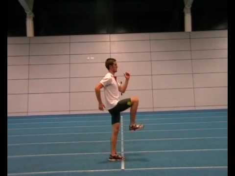 Sprinting Drills To Improve Sprinting Technique Part 1 Static A Drills Youtube