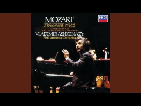 Mozart: Piano Concerto No. 22 in E Flat Major, K. 482: II. Andante