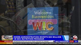 Biden administration invests $53 million in WIC nutrition program for women and children