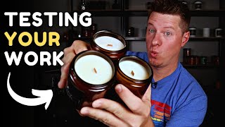 Subscriber's Candle Testing & Review | Wood Wicks But What Wax? (Grantham Apothecary  Ep. 30)