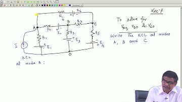 Nodal Analysis - II #ch19 #swayamprabha