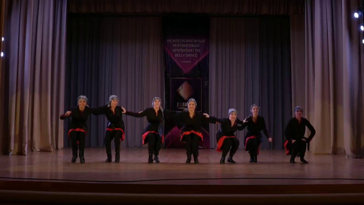 PALESTINIAN DABKE GIRLS / ARABIC DANCE SCHOOL DGAMILA / RUSSIA / ДАБКА ПАЛЕСТИНА