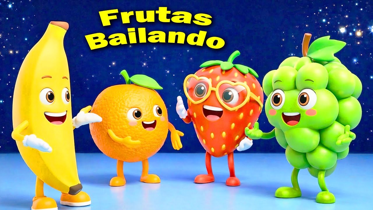 Frutas Bailando Cumbia 🍓🍊 | La Fiesta de las Frutas 🎶 | Canciones Infantiles