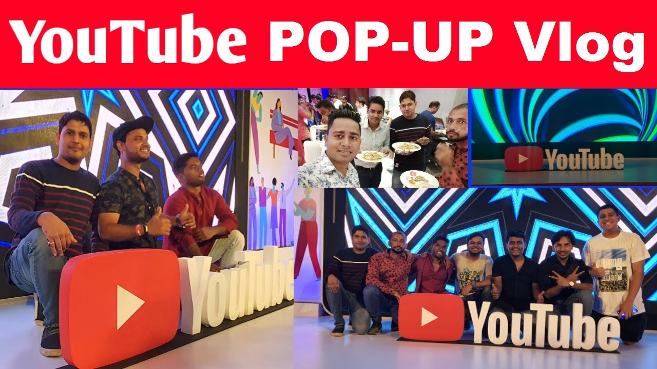 YouTube POP-UP Vlog Delhi ✈️✈️ , ipradeepsharma