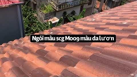 Thi công mái ngói trên hệ thép siêu nhẹ tại Bắc Ninh - Nhà a Chính 150m2