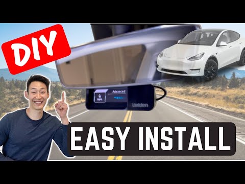 Tesla Model Y Easy Radar Detector Hardwire Install