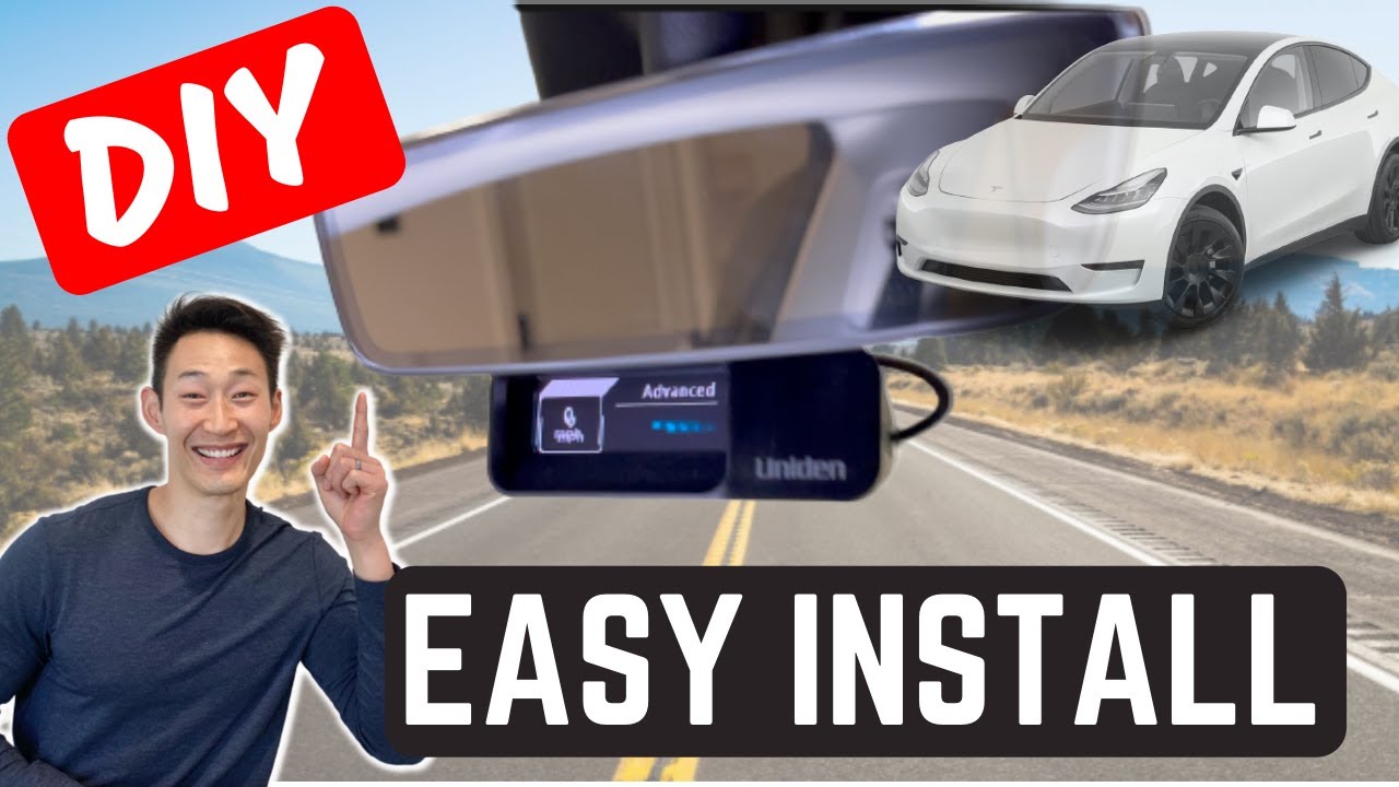 Tesla Model Y EASY Radar Detector Hardwire Install (DO IT THIS WAY