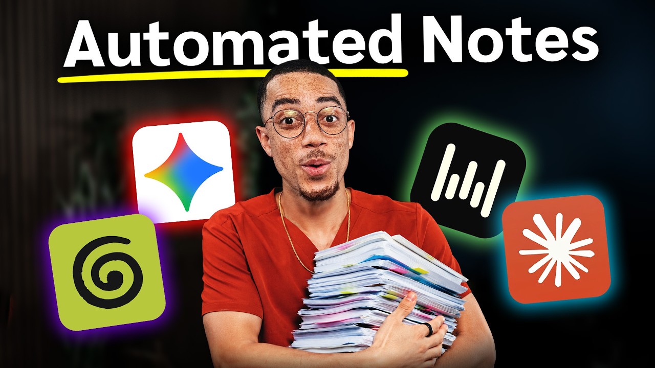 I NEVER Take Notes Anymore - My Full AI System As A Doctor