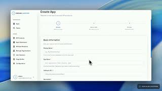 How do developers create apps in an Apigee developer portal