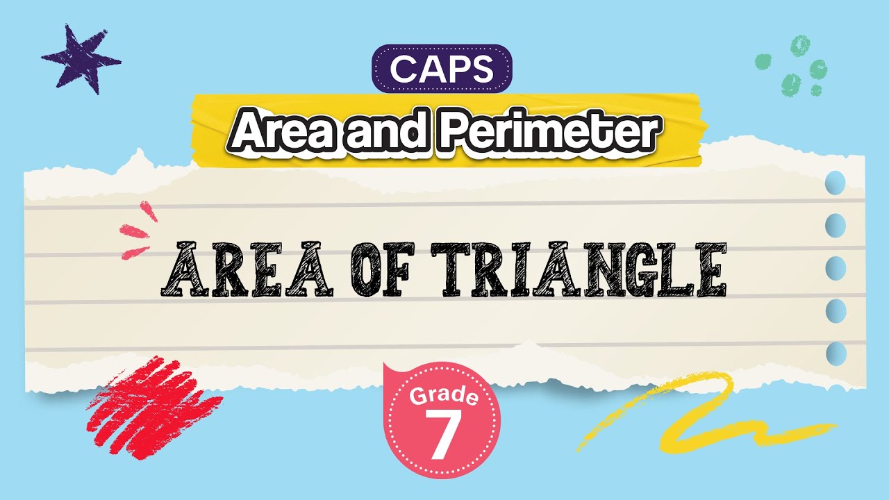 [GRADE 7] Area of Triangle - YouTube