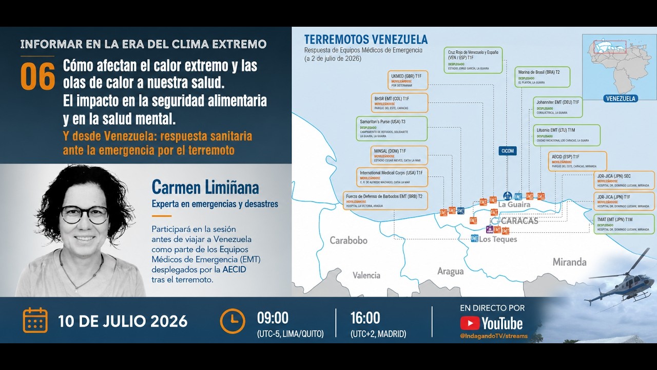 Impacto del calor extremo en la salud y respuesta  sanitaria de emergencia en Venezuela