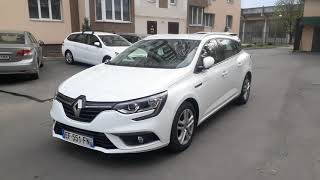 Белый идеал!  Renault Megane IV 129 тыс.км. 1,5 дизель 110л.с. 11900$