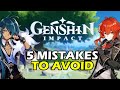 Genshin Impact Closed Beta Test Guide - 5 Mistakes To Avoid!