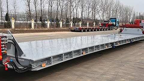 Supro 5+3+5m Drop Deck Bed Compatible with Goldhofer THP/SL or Kamag K25