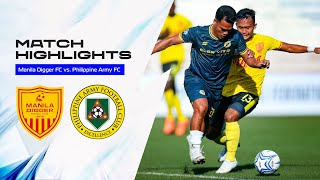 #PFL2024 | M1 | Manila Digger FC vs. Philippine Army FC