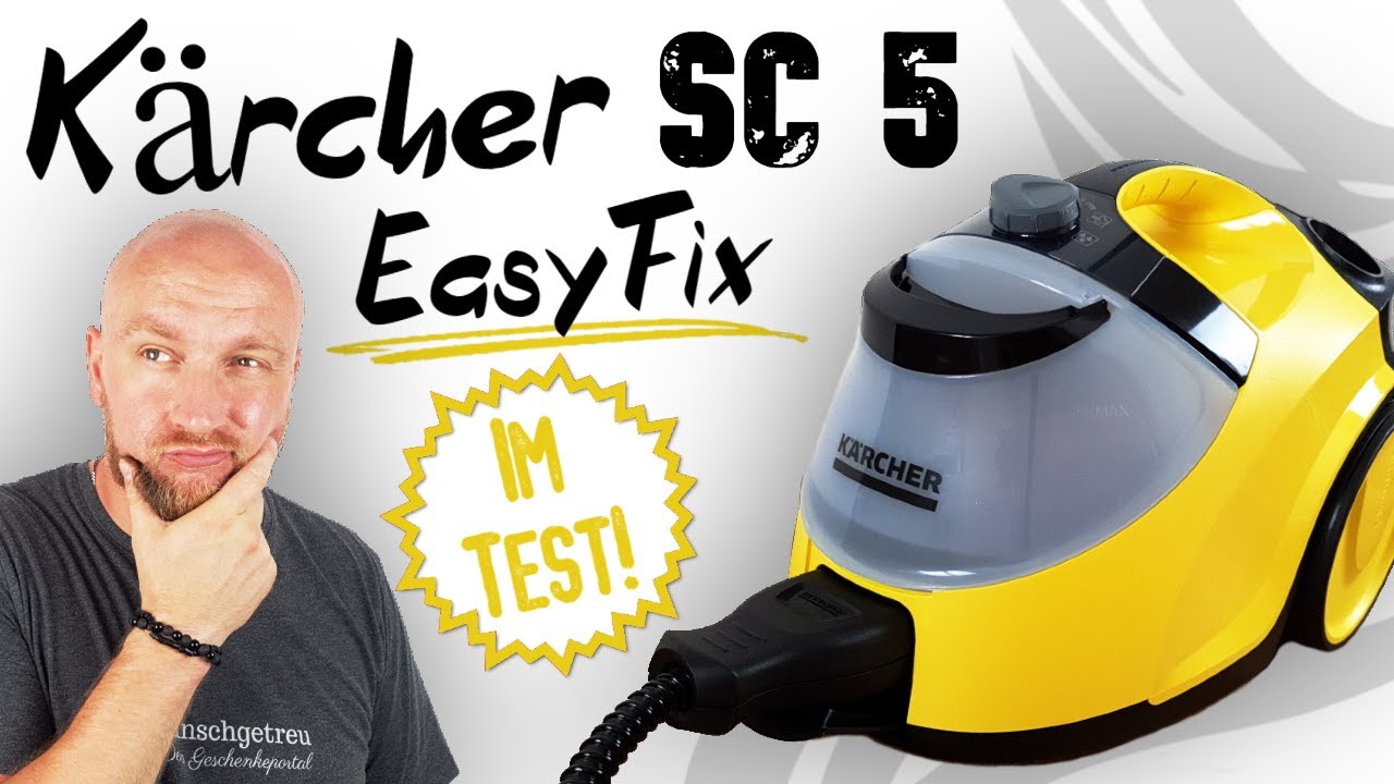 Kärcher Dampfreiniger SC 5 Easyfix Test ▻ Was ein Klopper! ✓ Wir
